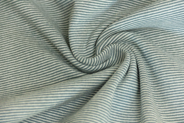 Bündchen gestreift, graublau, 0,5 m